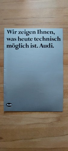 Prospekt audi programm 80c - programm,