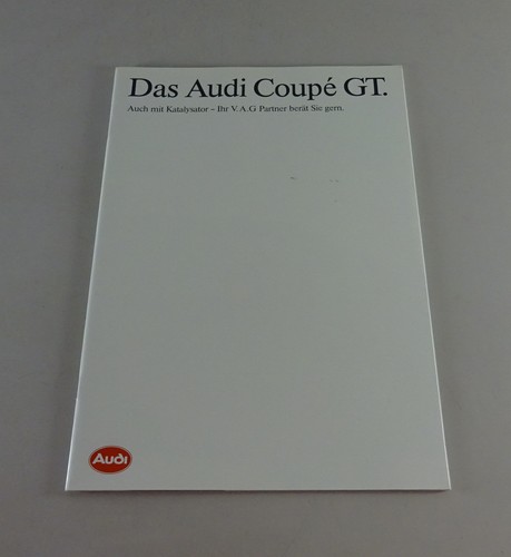 Prospekt audi coupé typ - audi, gt